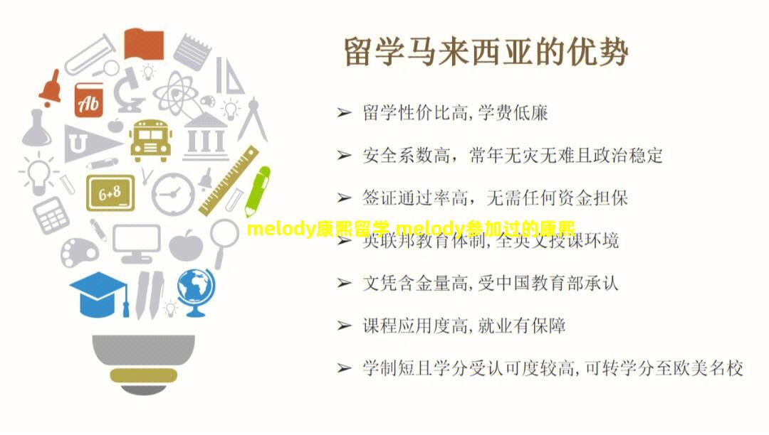 melody康熙留学 melody参加过的康熙